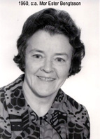 Ester Linnea Valborg
   Hagström (Bengtsson) 1916-1995